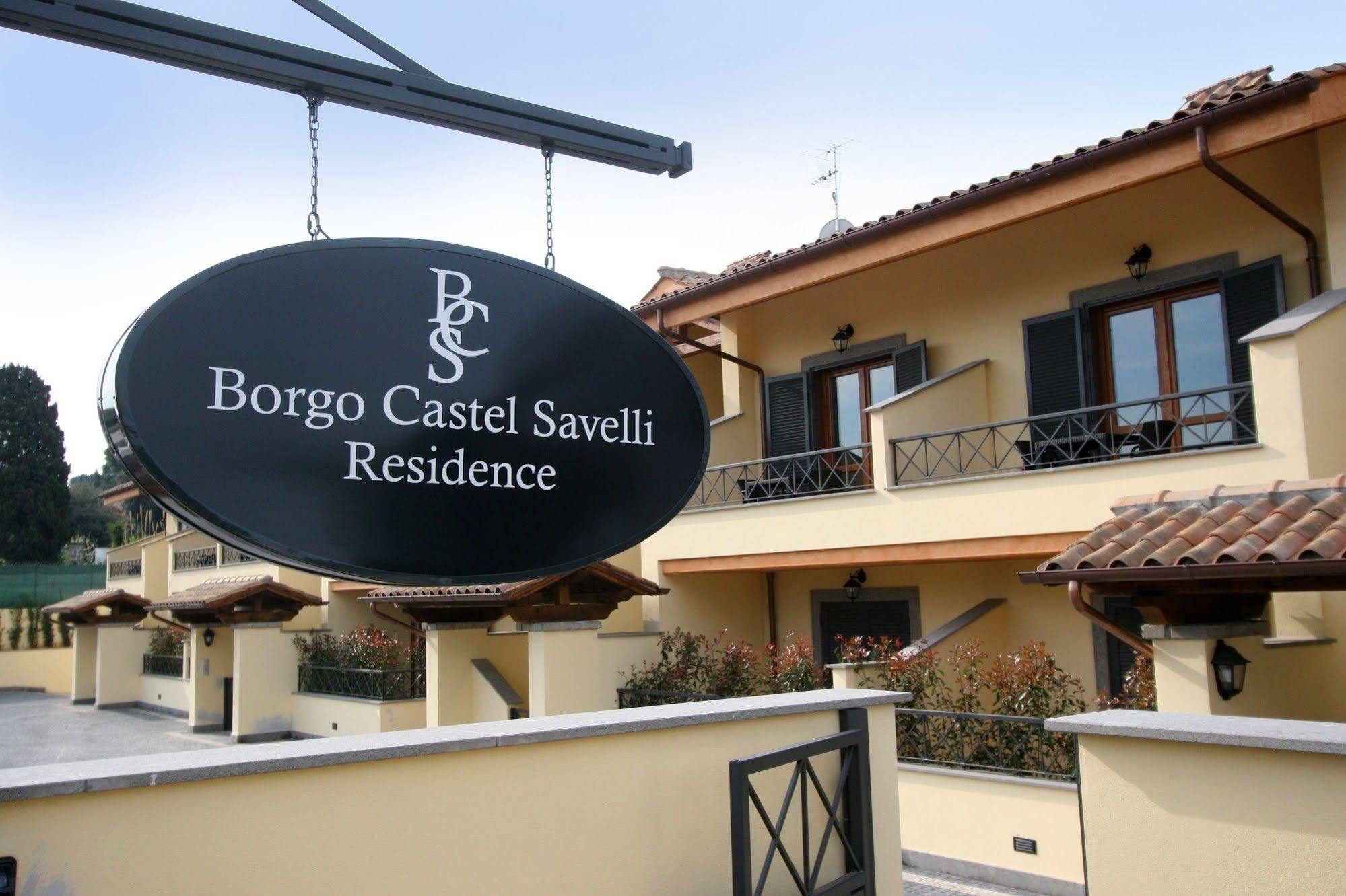 Borgo Castel Savelli Aparthotel Grottaferrata Exterior photo